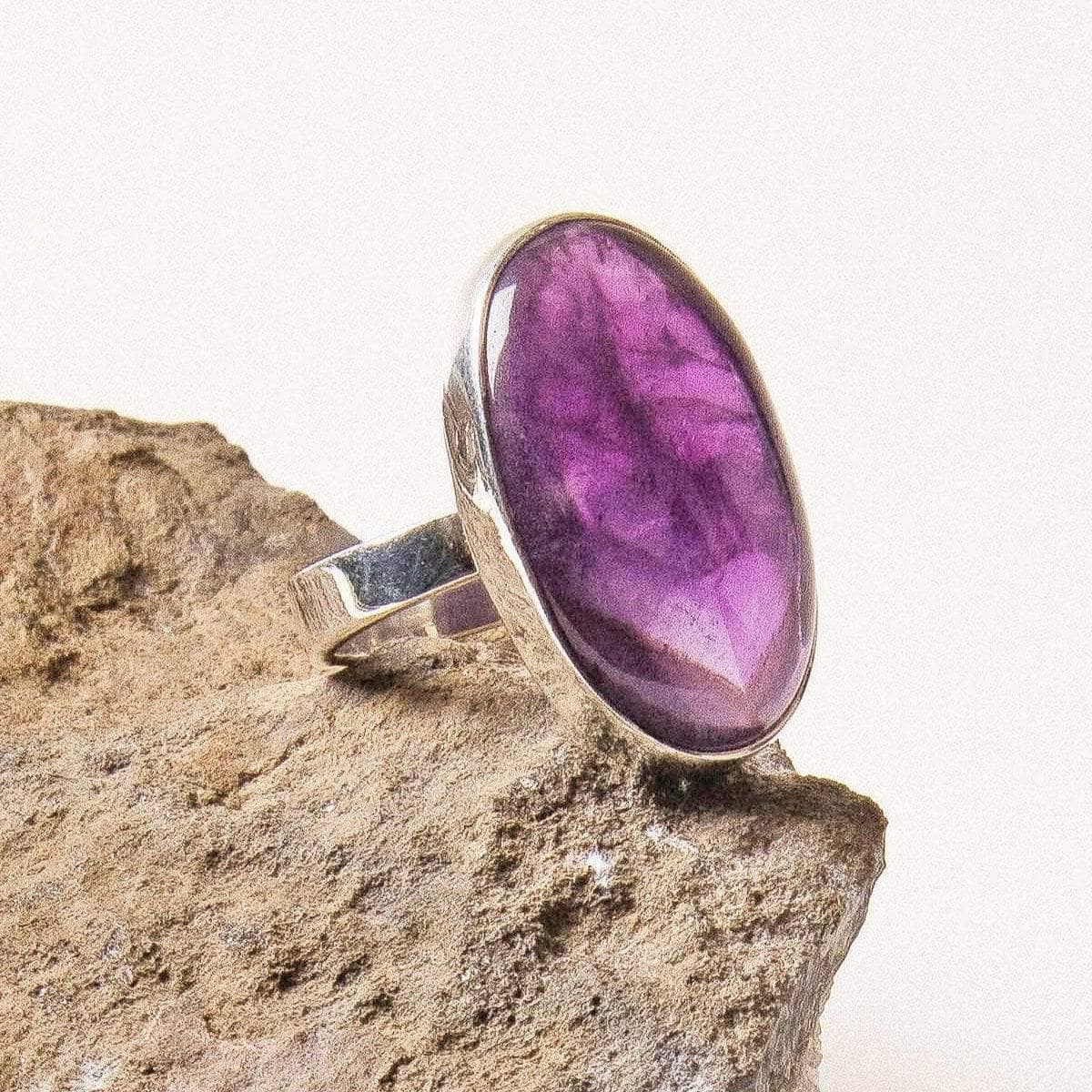 Amethyst Gemstone Ring Amethyst Gemstone Ring