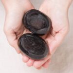 Black Tourmaline Palm Stones