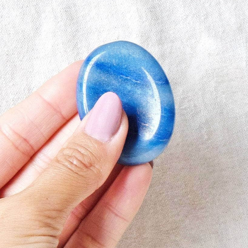 Blue Aventurine Worry Stone Blue Aventurine Worry Stone