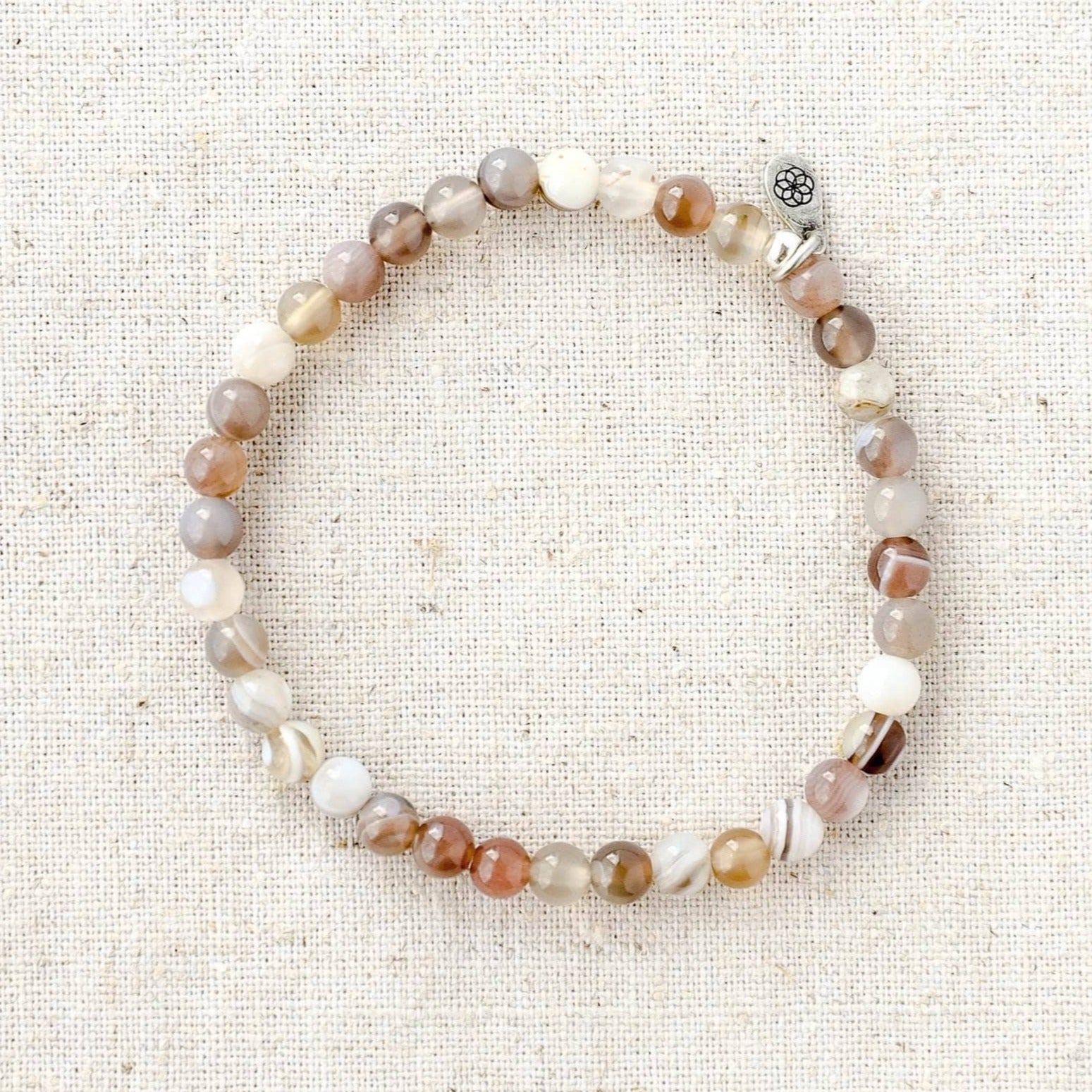 Botswana Agate Energy Bracelet Botswana Agate Energy Bracelet