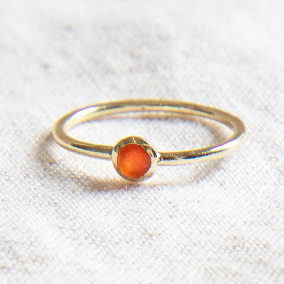 Carnelian Silver or Gold Ring Carnelian Silver or Gold Ring