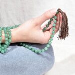 Green Aventurine Mala - High-Energy Gemstones