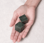 Green Jade Cube
