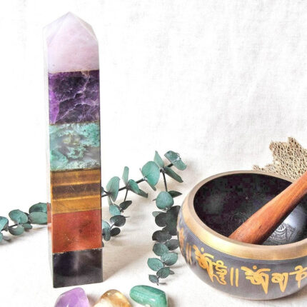 Grounded & Anxiety Free Gemstone Tower