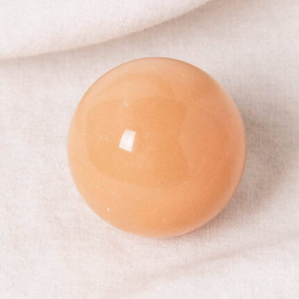 Honey Jade Sphere with Tripod