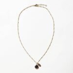 January Garnet Birthstone Necklace