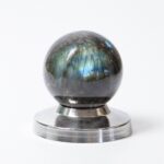Labradorite Blue Flame Sphere with Tripod