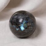 Labradorite Blue Flame Sphere with Tripod