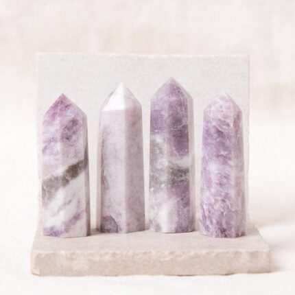 Lepidolite Crystal Point