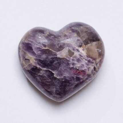 Lepidolite Hearts - AAA Premium Quality