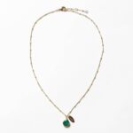 May Emerald Birthstone Necklace