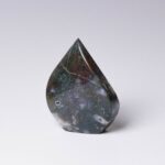 Moss Agate Flame Freeform Crystal