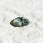 Moss Agate Worry Stone