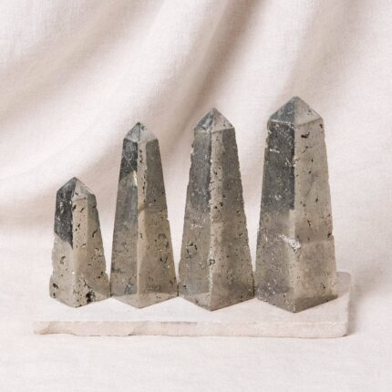 Natural Pyrite Tower