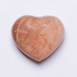 Peach Moonstone Hearts