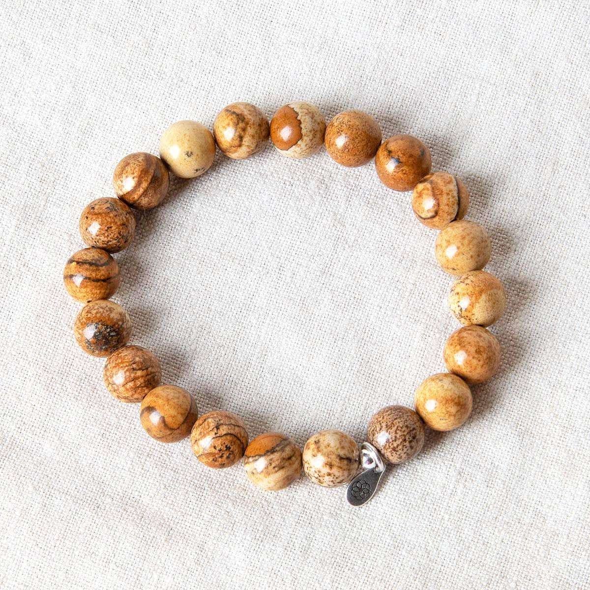 Picture Jasper Energy Bracelet 8mm Picture Jasper Energy Bracelet 8mm