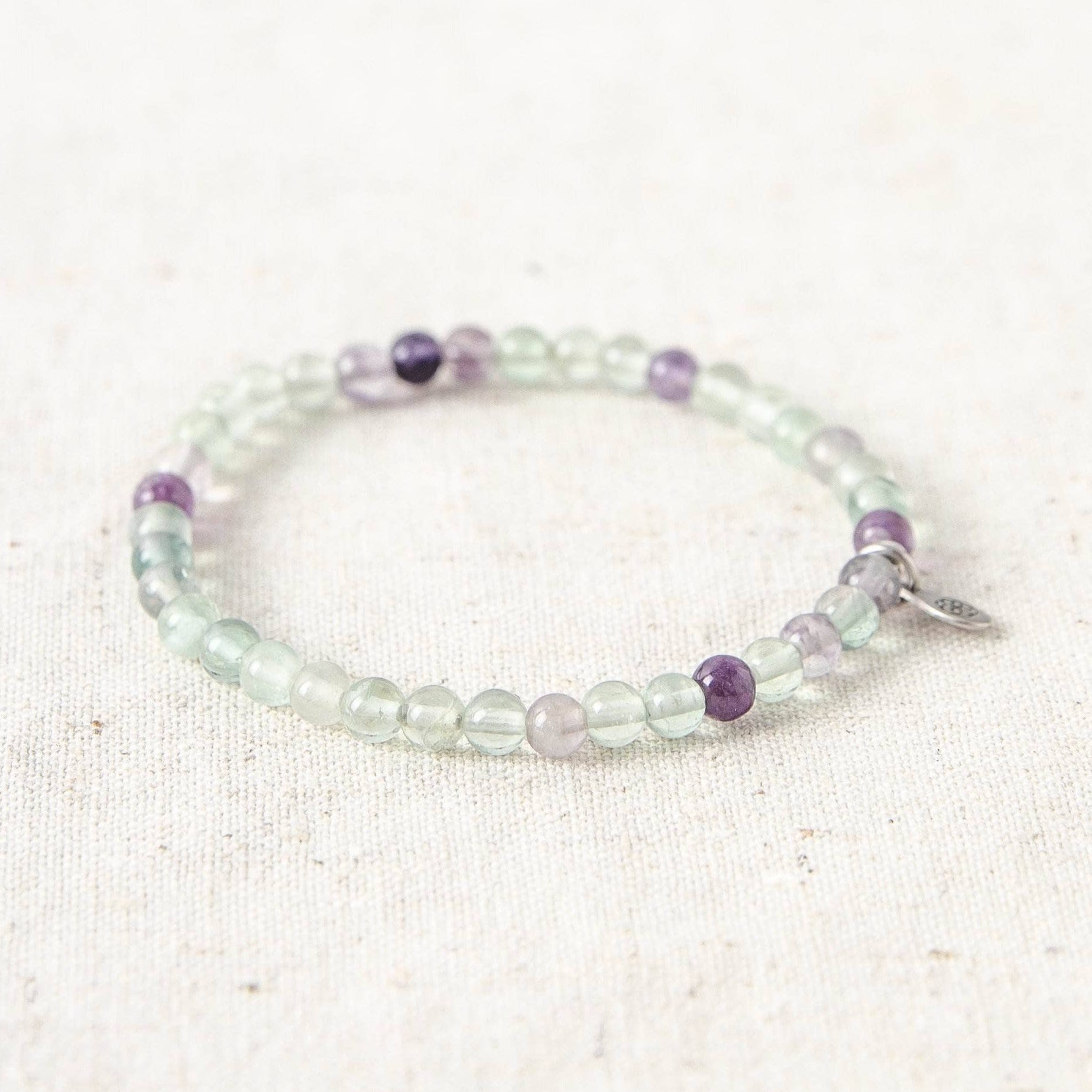 Rainbow Fluorite Energy Bracelet Rainbow Fluorite Energy Bracelet