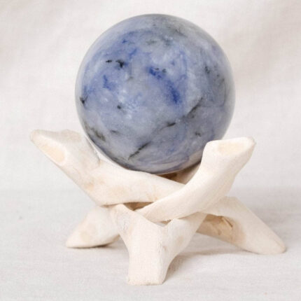 Rare Kyanite Sphere with Tripod