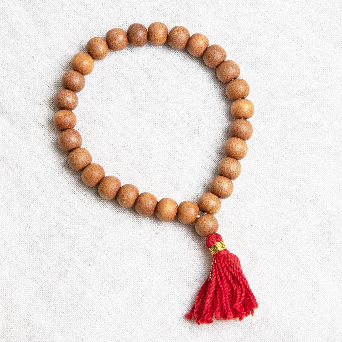 Sandalwood Wrist Mala Sandalwood Wrist Mala