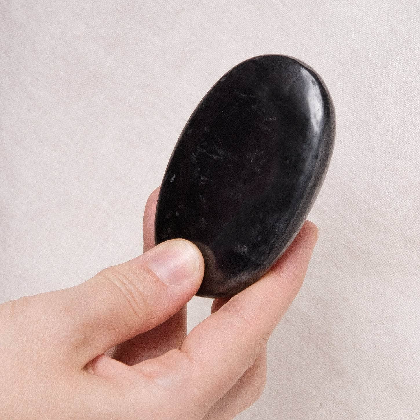 Shungite Palm Stone Shungite Palm Stone