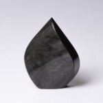 Silver Obsidian Freeform Flame Crystal