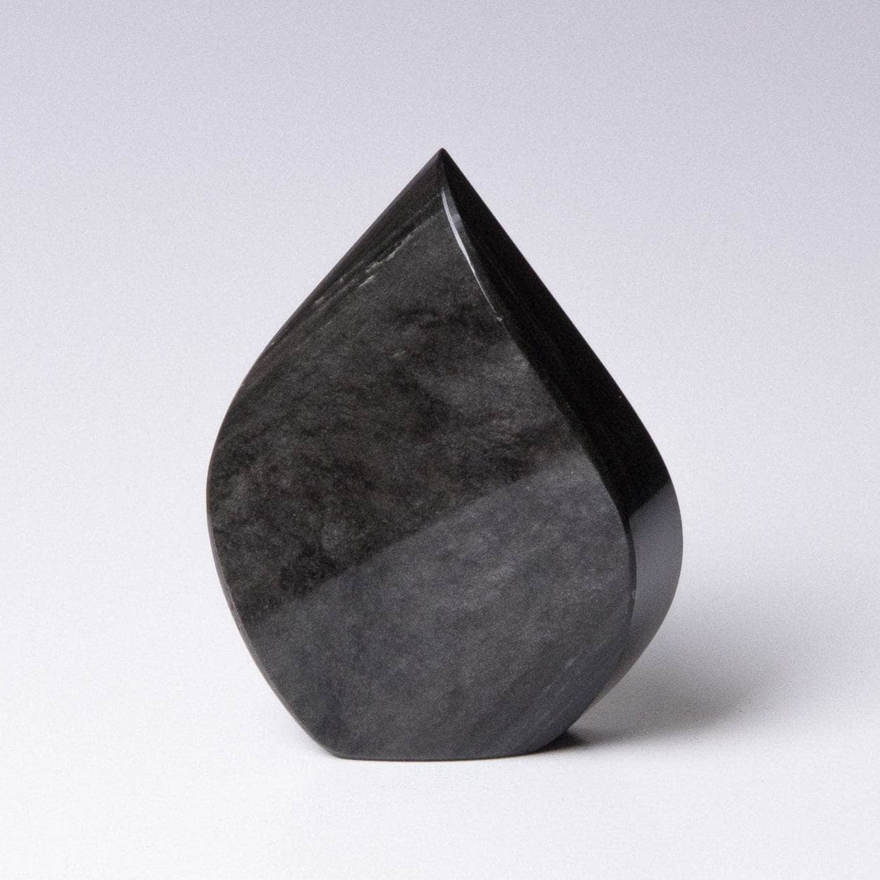 Silver Obsidian Freeform Flame Crystal Silver Obsidian Freeform Flame Crystal