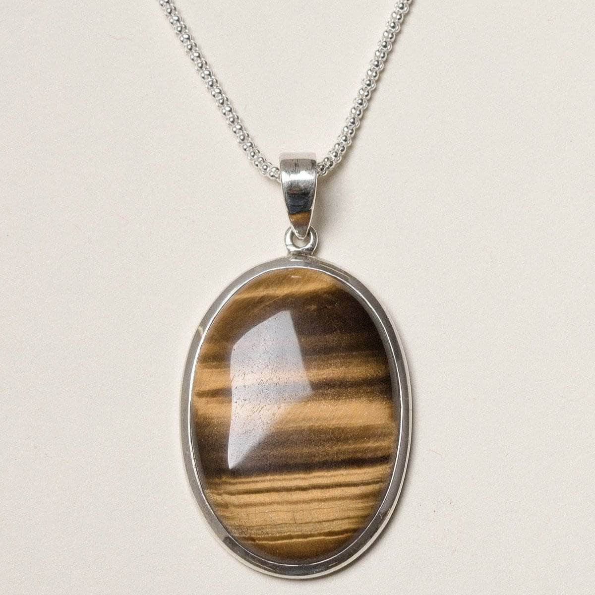 Tiger Eye Pendant Necklace Tiger Eye Pendant Necklace