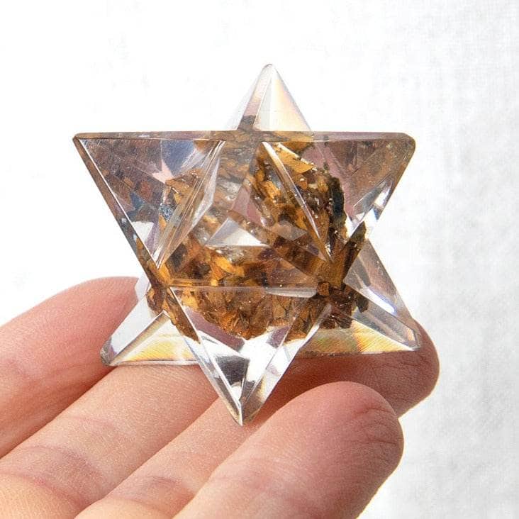 Tiny Gemstone Orgone Merkaba Tiny Gemstone Orgone Merkaba