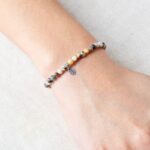 Yellow Dendritic Opal Energy Bracelet