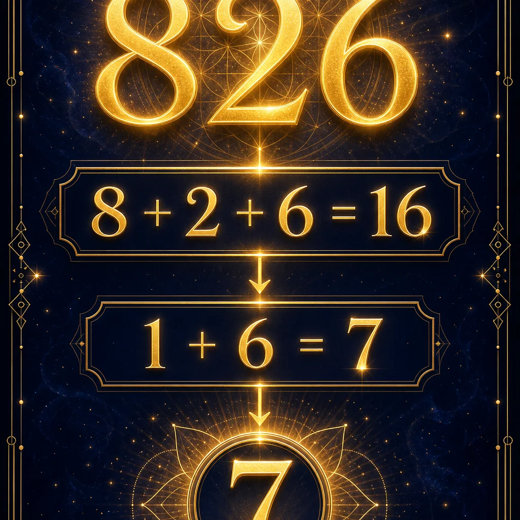 826 angel number meaning numerology