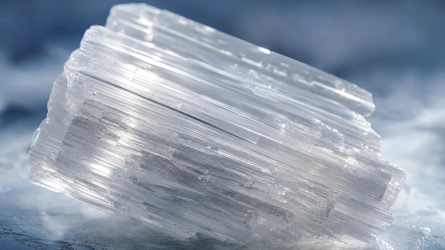 Selenite crystal of the month for Aquarius March 2026 horoscope
