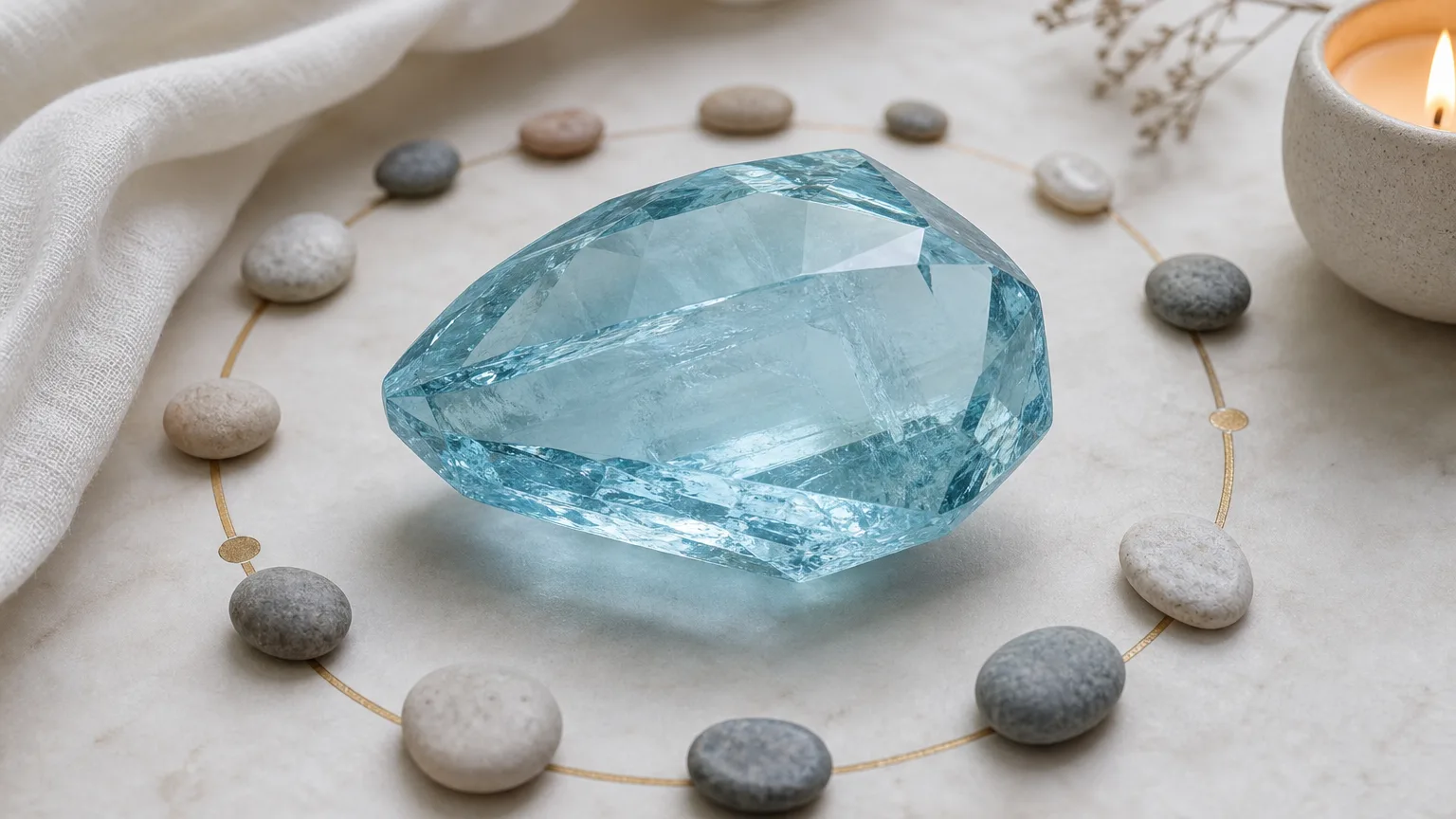 Aries April 2026 Horoscope: Key Dates, Love, Career & Crystal of the Month 2 Monthly crystal ritual for Aries April 2026 using Aquamarine
