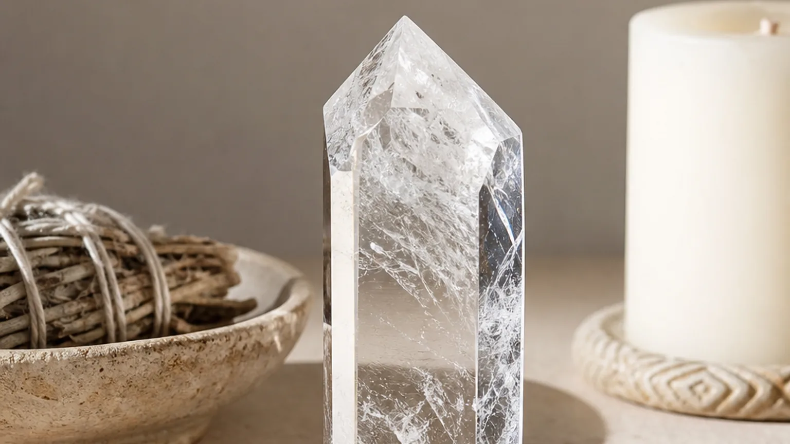Aries February 2026 Horoscope: Key Dates, Love, Career & Crystal of the Month 2 Monthly crystal ritual for Aries February 2026 using Clear Quartz