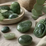 jade and crystals for balance and harmony