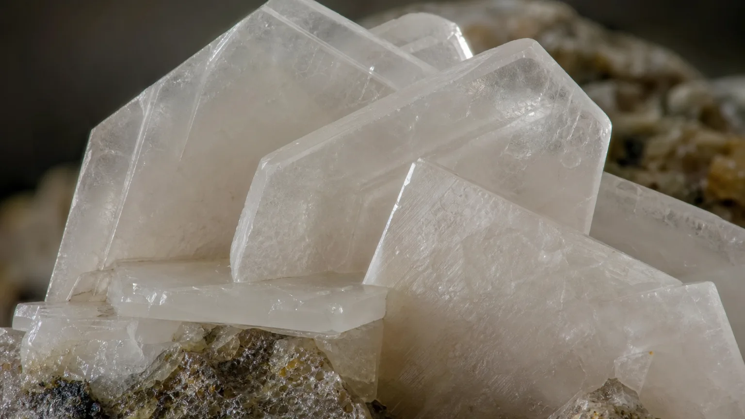 Bikitaite Meaning: Healing Properties & Uses 2 Bikitaite white tabular lithium silicate crystals close-up