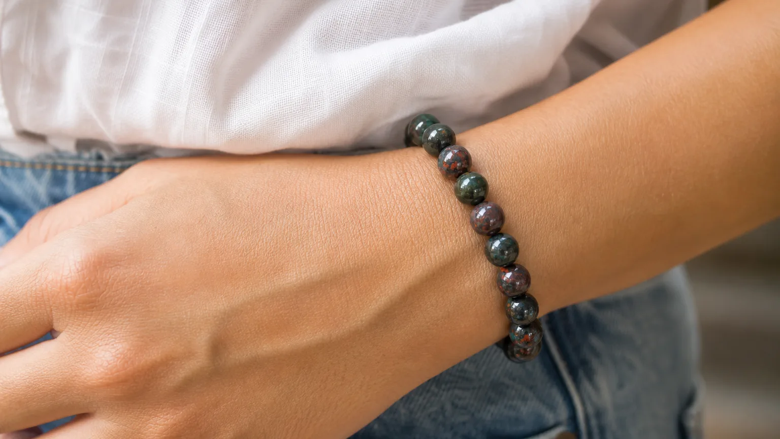 Bloodstone Meaning: Healing Properties & Uses 4 Bloodstone used for courage and vitality