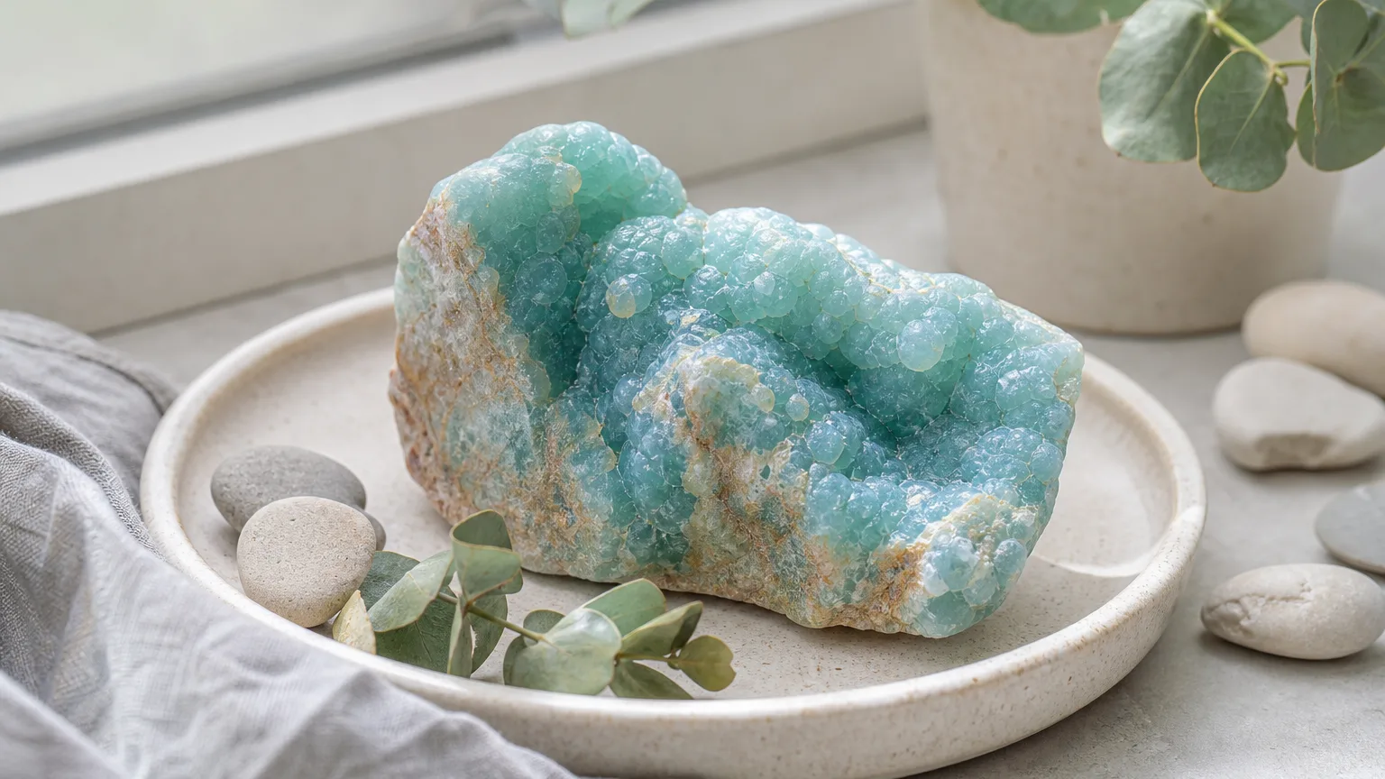 Caledonite Meaning: Healing Properties & Uses 1 Caledonite meaning and symbolism visual guide