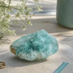 Cancer April 2026 monthly horoscope with Aquamarine as crystal of the month, zodiac symbol ♋