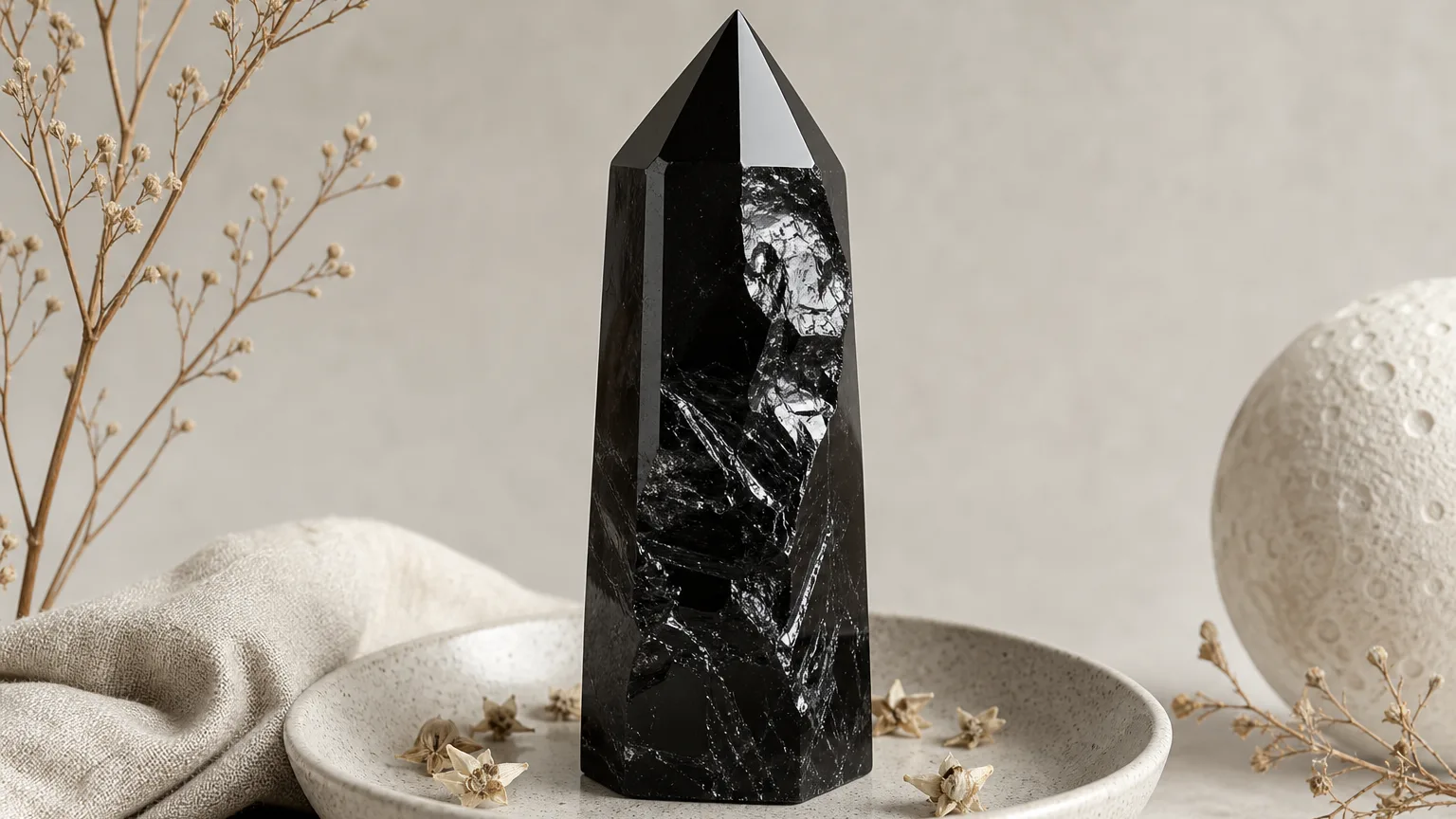 Monthly crystal ritual for Cancer November 2026 using Obsidian