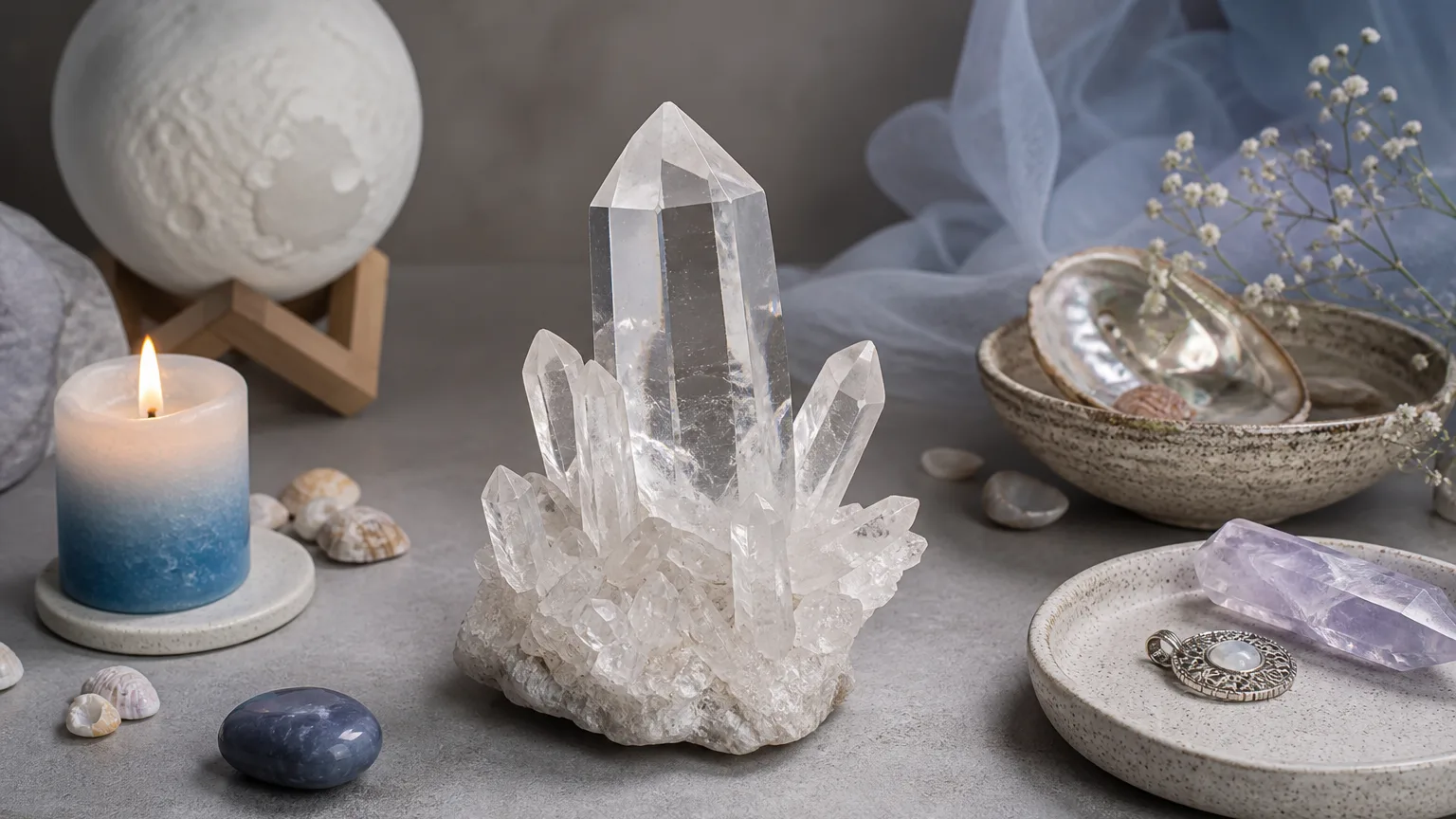 Cancer September 2026 Horoscope and Crystal of the Month 2 Monthly crystal ritual for Cancer September 2026 using Clear Quartz