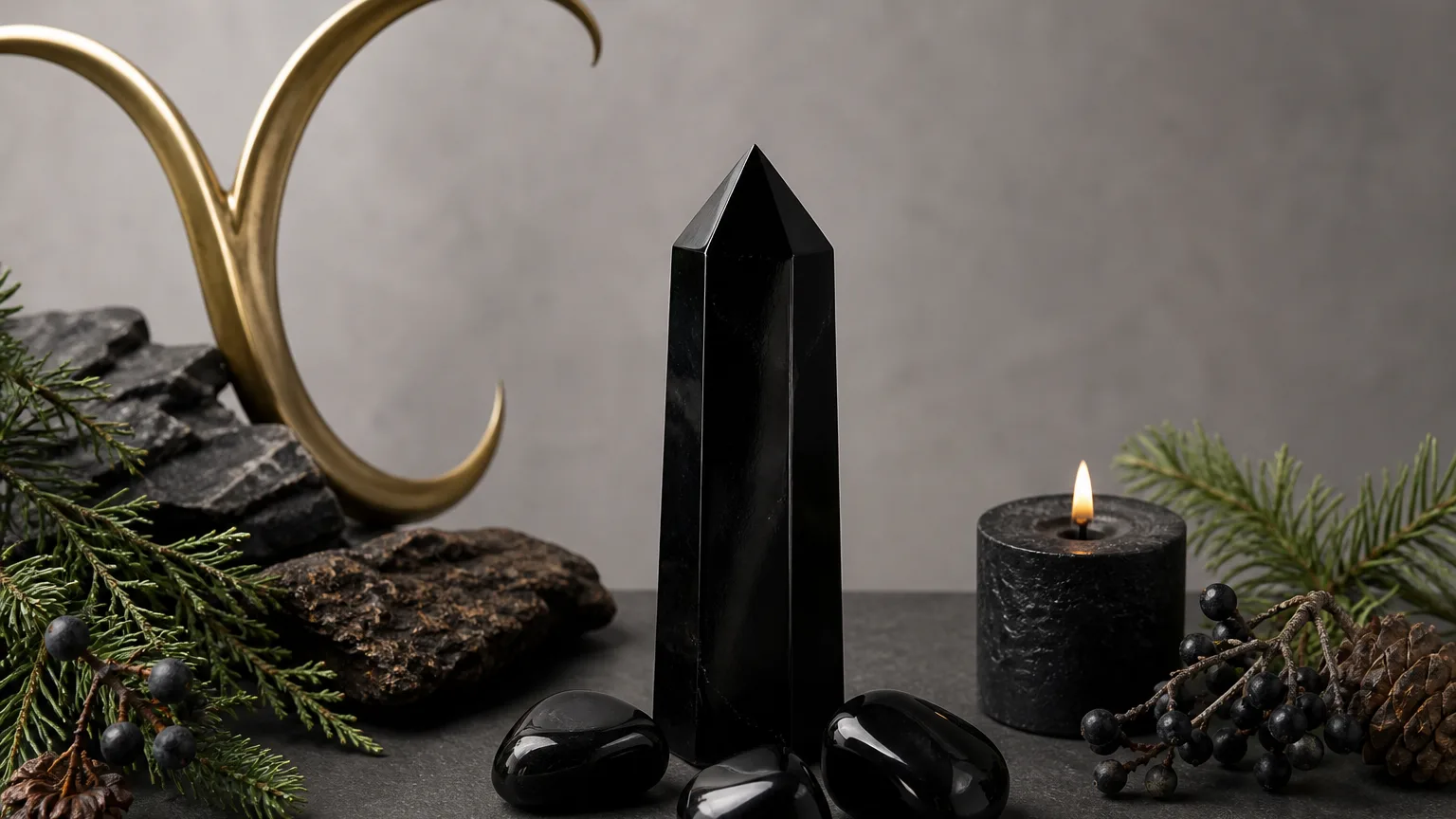 Capricorn November 2026 Horoscope and Crystal of the Month 2 Monthly crystal ritual for Capricorn November 2026 using Obsidian