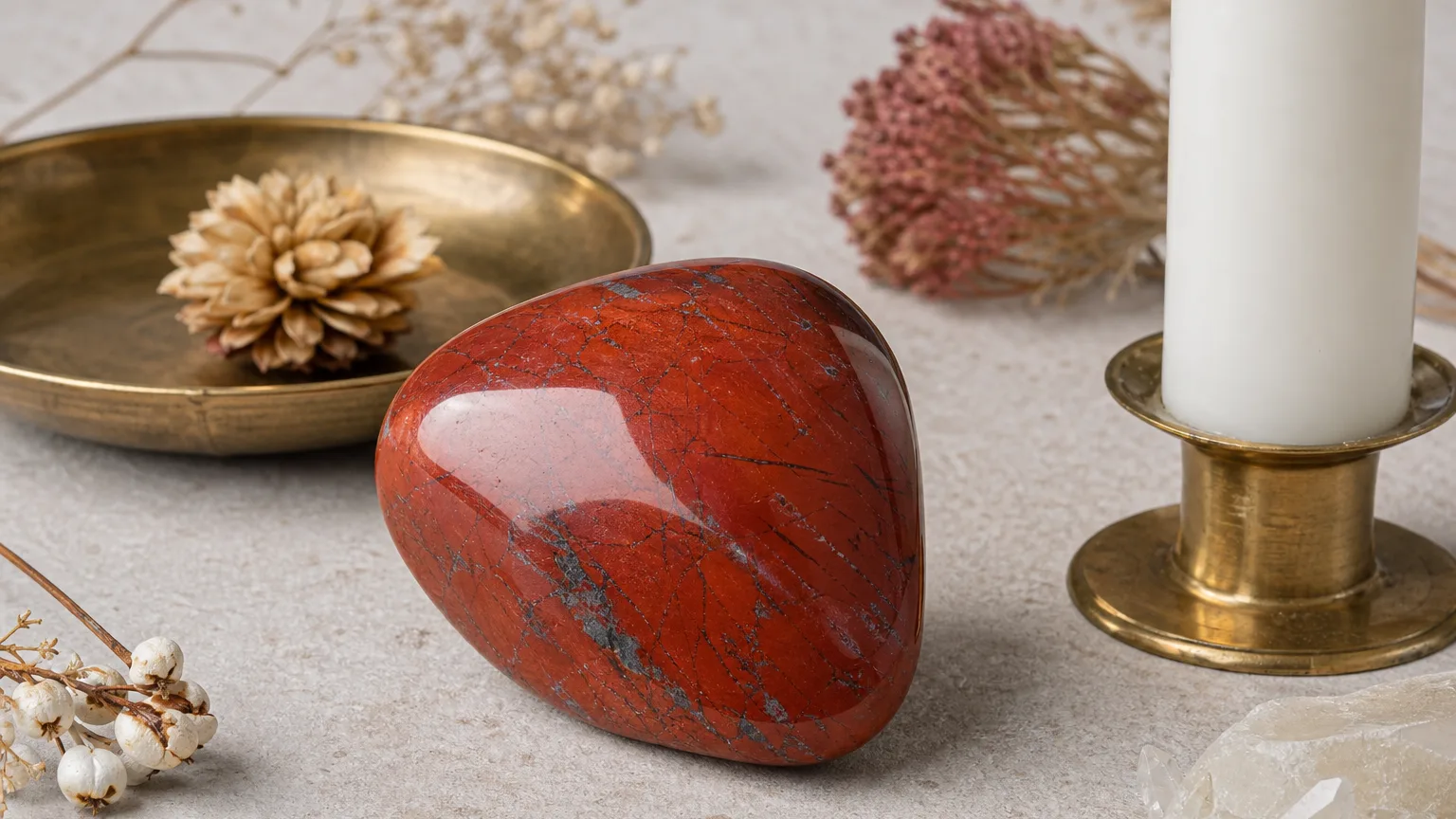 Capricorn September 2026 Horoscope and Crystal of the Month 2 Monthly crystal ritual for Capricorn September 2026 using Red Jasper