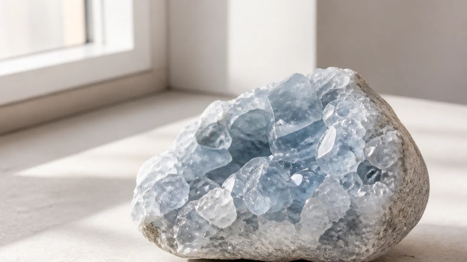 Celestite Meaning: Healing Properties & Uses 1 Celestite meaning and symbolism visual guide