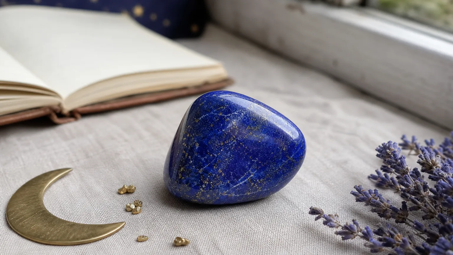 lapis lazuli crystal for clarity and insight
