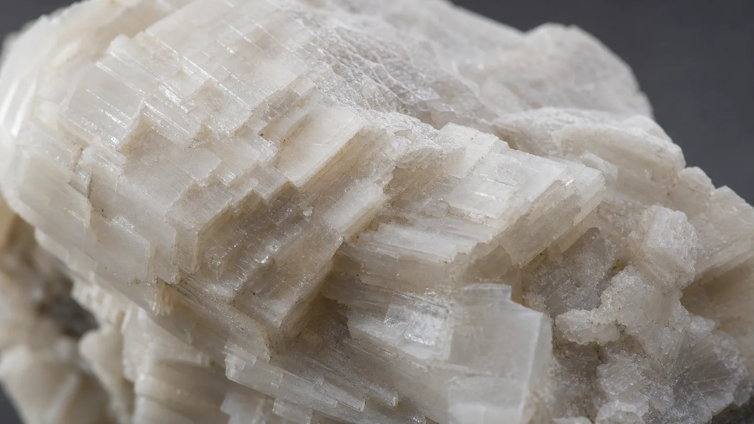 Clinoptilolite Meaning: Healing Properties & Uses 2 Clinoptilolite white tabular zeolite crystal close-up for mineral properties