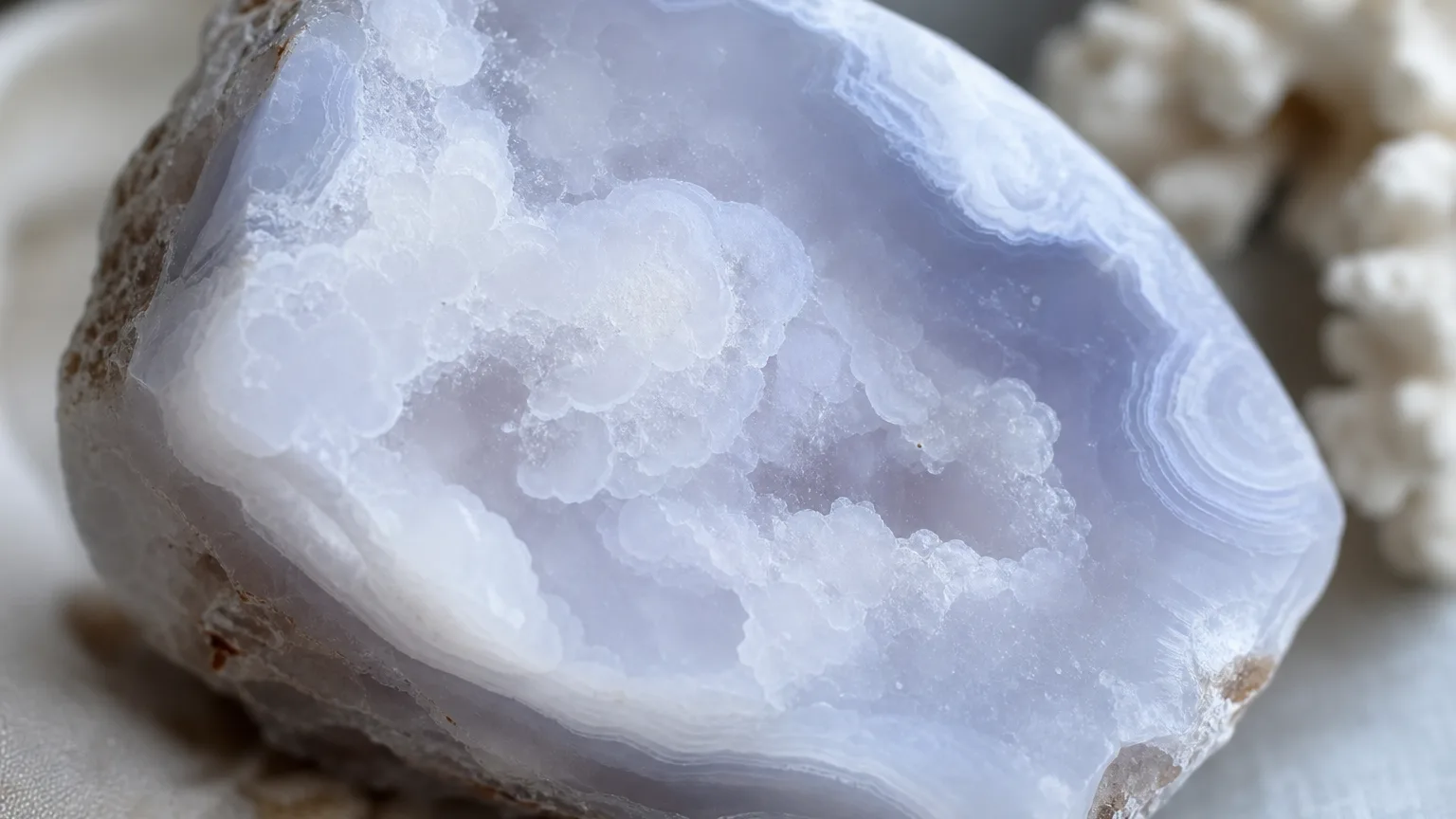 Cloud Agate Meaning: Healing Properties & Uses 1 Cloud agate cloudy white chalcedony meaning and calm symbolism visual guide