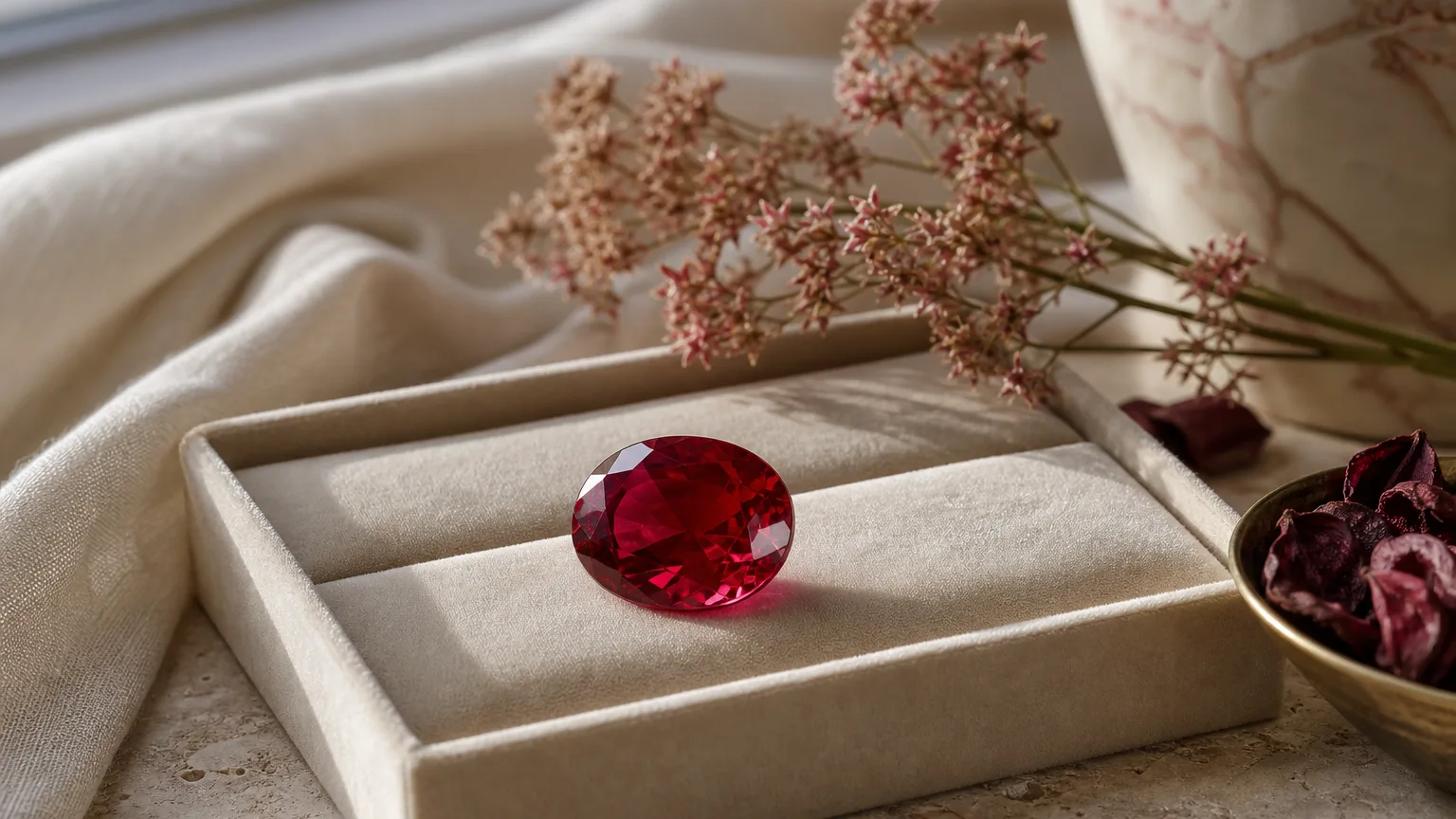 7 Best Crystals for Courage: A Complete Guide 3 ruby crystal for courage and bold presence