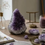 Gemini August 2026 monthly horoscope with Amethyst as crystal of the month, zodiac symbol ♊