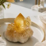 Gemini June 2026 monthly horoscope with Citrine as crystal of the month, zodiac symbol ♊