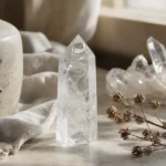 Gemini September 2026 monthly horoscope with Clear Quartz as crystal of the month, zodiac symbol ♊